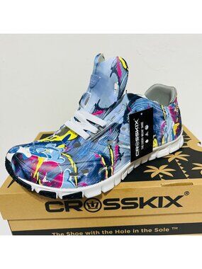 Crosskix Mens Sz 13 NYC Graffiti Water Shoes